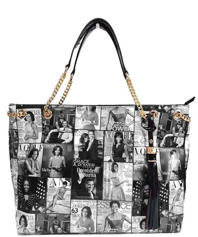 Collage Magazine Cover Tote Bag CH-OA2741 > Magazine